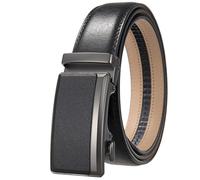 Leather Two Layer Cowhide Belt Company Mature Men Formal Men's Business