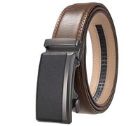 Leather Two Layer Cowhide Belt Company Mature Men Formal Men's Business