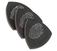 Leather Ukulele Picks Set of 3 Assorted Black for Sound | Professional Plectrums, Paper Box Included, Practical Use, Suitable for Guitar and Bass Accessory Kits Random Style