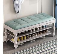 Leather Upholstered Entryway Bench With Acrylic Legs,2-layer Rack Lift Top Storage Bench,Rustic Entry Organizer-A 110x30x48cm(43x12x19inch) (B 70x30x48cm(28x12x19inch))