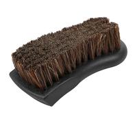 Leather & Upholstery Cleaning Brush,Premium Horsehair Brush To Clean Car Seats, Leather Sofas, Super-Soft Bristles with Wooden Handle For Car Interiors, Furniture, Boots, Shoes, Bags and More(black)