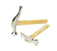 Leather Upper Handmade Hammer with Wooden Handle for Tapping Over Hand Stitches Lacing Remmending Shoe Lightweight Making Tool(Long Style)