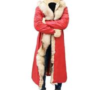 Leather Verse The Christmas Chronicles Santa Claus Red Leather Fur Vest UniSex 2XS-4XL