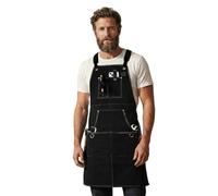 LEATHER VILLAGE Apron for Carpenter, Welder, Woodworker with 6 Tool Pockets | Unisex Heavy Duty, Flame Resistant, Waterproof Fully Adjustable for Painters, Blacksmiths, Carpenters - (M-XXL)
