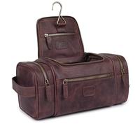 LEATHER VILLAGE DOP-KIT-6-DHOLAK, Cherry, 12''x5.5''x5.5''