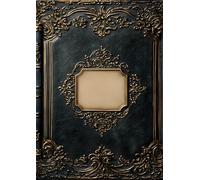 Leather Vintage RPG fantasy notebook - Dungeon master companion tome: Roleplay adventure campaign map creator notepad