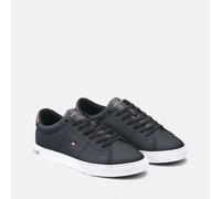 Leather Vulcanized Trainers Black