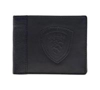 Leather Wallet Card Holder - male - Blauer - Wallets & Cardholders - Black - ONE SIZE - Accessories ONE SIZE