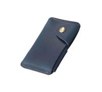 Leather Wallet Card Holders Coin Purse Card Case Wallet Organizers with Button Closure Change Purse for Women Man Small Credit Holders Coin Organizer with Snap Closure