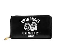 Leather Wallet Cheech and Chong University Coin Bag Soft Women's Wallets Colourful Coin Purse for Teens, Teacher, Girls