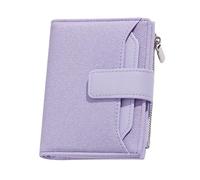 Leather Wallet | Folding Wallet with Debit Card Slot | Women's Leather Pocket Wallet, Credit Card Holder Slim Designer, Blocking Travel Wallet, B