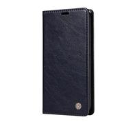 Leather Wallet Folio Case For IPhone 17/17 Air/17 Pro/17 Pro Max, Card Holder Cover With Magnetic Closure & Shockproof Shell For Men And Women(Blue,17)