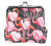 Leather Wallet for Men and Women Flamingo Design Pink Graceful Flamingo Pink UNITALLA Graceful Flamingo Pink UNITALLA Classic, Pink Flamingo Graceful, UNITALLA, Classic