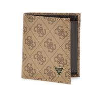 Leather wallet Guess Vezzola Small Beige One size