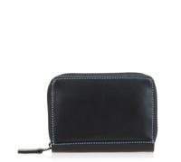 Leather wallet MYWALIT - Zipped Credit Card Holder - 328-4 Black Pace