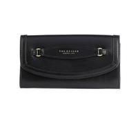 Leather Wallet with Button Closure, female, The Bridge, Wallets & Cardholders, Black, ONE SIZE, Accessories ONE SIZE