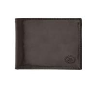 Leather Wallet with Coin Pocket, male, The Bridge, Wallets & Cardholders, Black, ONE SIZE, Accessories ONE SIZE