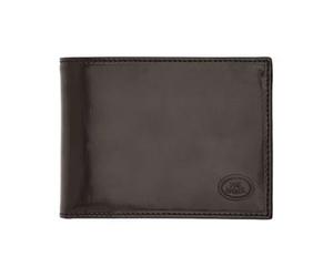 Leather Wallet with Coin Pocket - male - The Bridge - Wallets & Cardholders - Black - ONE SIZE - Accessories ONE SIZE