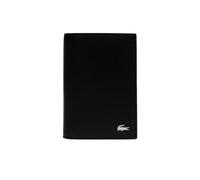 Leather Wallet with Multiple Card Slots and ID Holder - male - Lacoste - Black - ONE SIZE - Accessories ONE SIZE