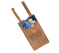 Leather Wallets for Women,Leather Credit Card Holder for Women | Fashion Handmade Coin Pocket with Snap Fastening Slim Purse Keys for Travel Birthday Daily
