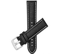 Leather Watch Band Strap - Buffalo Pattern - 3 Colors - 18mm to 30mm (Extra Long XL Available)