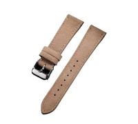 Leather Watch Bands Classics 20mm 22mm Universal Vintage Quick Release Wristband Belt For Women Elegant Band(Beige,20mm)