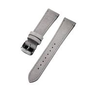 Leather Watch Bands Classics 20mm 22mm Universal Vintage Quick Release Wristband Belt For Women Elegant Band(Grey,20mm)