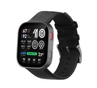 kwmobile Leather Strap for Amazfit Bip Max/Amazfit Bip 6 Watch Strap - Fitness Tracker Replacement Watch Band - Sports Wristband with Clasp