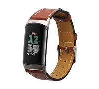 Leather Watch Strap for Fitbit Charge 6 Charge 5