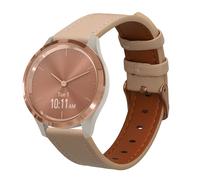 Leather Watch Strap for Garmin vivoactive 6 vivomove Trend Forerunner 55