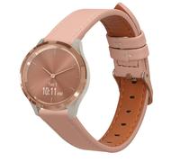 Leather Watch Strap for Garmin vivomove 3S vivoactive 4S