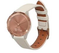 Leather Watch Strap for Garmin vivomove 3S vivoactive 4S