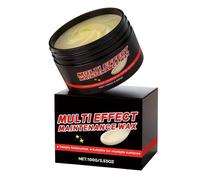 Leather Wax, with Furniture Nourishing Formula, 100g, Furniture Wood Wax, Wood Restoration Polish, Effective Scratch Repair and Compact, for Home, Office, Table, Chair, Cabinet, Apartment