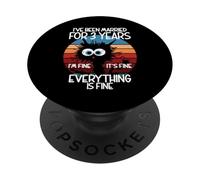 Leather Wedding I've Been Married For 3 Years PopSockets Adhesive PopGrip