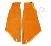 Leather Welding Work Sleeves Men Fathers for Mechanics Technicians Arm for Protection Working Professio Leather for Welding Yard Work