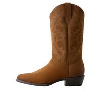 Leather western boots Ariat Heritage R Toe
