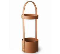 Leather with Metal Buckle Round Large Capacity Hollow-Out Solid Chassis Umbrella Holder For Baseball Bats Kids' Toys