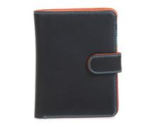 Leather women's Wallet MYWALIT - Large Snap Wallet - 229-4 Black Pace