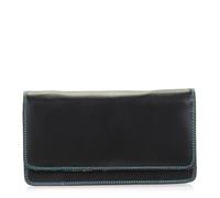 Leather women's Wallet MYWALIT -Medium Matinee Wallet - 237-4 Black Pace