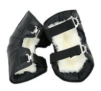 Leather Wool Electric Bike Knee Pads To Keep Warm, Cold And Windproof, Winter Riding, Short Women And Men Motorcycle