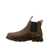 Leather work boots Ariat Groundbreaker Chelsea Soft Toe Work Boot Marron 43