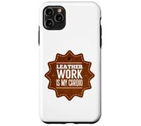 Leather work is my cardio Case for iPhone 11 Pro Max