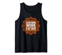 Leather Work is My Cardio Tank Top