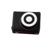 Leather X-Half Protective Camera Case with Tripod Interface, Portable Camera Bag for Professional Photographers, PU Leather (Black)