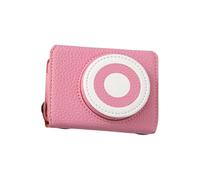 Leather X-Half Protective Camera Case with Tripod Interface, Portable Camera Bag for Professional Photographers, PU Leather (Pink)