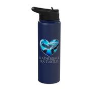 Leatherback Sea Turtle Conservation Endangered Stainless Steel Insulated Water Bottle