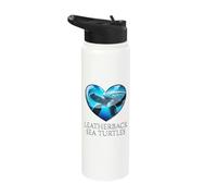 Leatherback Sea Turtle Conservation Endangered Stainless Steel Insulated Water Bottle