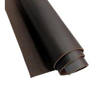 Leathercloth Material,Leather Fabric,Crazy Horse Leather Material DIY Hand Leathercraft 2mm Thick Pull-Up Cowhide First Layer of Vintage Oil Tanned Leather Piece(Coffee,30cm x 15cm)