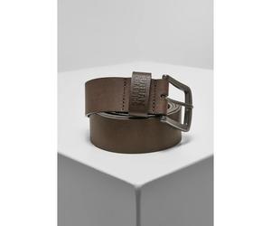 Leatherette belt Urban Classics Brown M