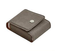 LEATHERETTE PLAYING CARDS CASE GREY 3.75